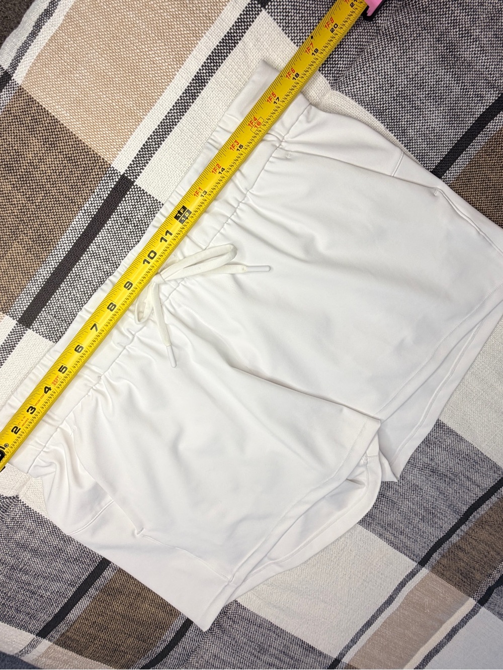 Women's White Club Shorts - Picture 7 of 7